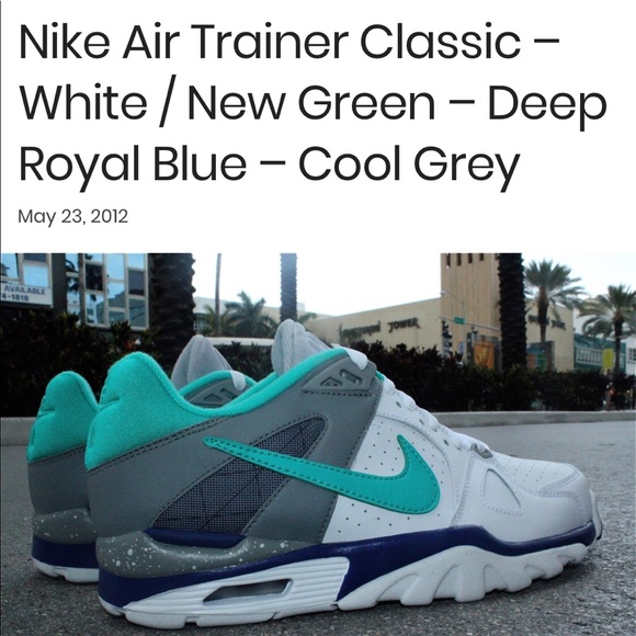 nike air classic trainers